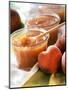 Peach Jam in Preserving Jars-Eising Studio - Food Photo and Video-Mounted Photographic Print