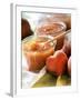 Peach Jam in Preserving Jars-Eising Studio - Food Photo and Video-Framed Photographic Print