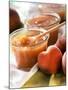 Peach Jam in Preserving Jars-Eising Studio - Food Photo and Video-Mounted Photographic Print