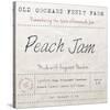 Peach Jam-The Vintage Collection-Stretched Canvas