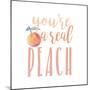 Peach Life II-Studio W-Mounted Art Print