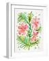 Peach Orchid Bunch-Cat Coquillette-Framed Giclee Print