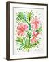 Peach Orchid Bunch-Cat Coquillette-Framed Giclee Print