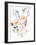 Peach & Paynes Bouquet II-Jennifer Goldberger-Framed Art Print