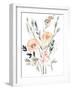 Peach & Paynes Bouquet II-Jennifer Goldberger-Framed Art Print