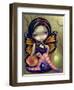 Peach, Plum, Pear-Jasmine Becket-Griffith-Framed Art Print