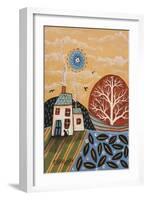 Peach Sky-Karla Gerard-Framed Giclee Print