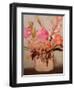 Peach Soft Floral-Kristy Andrews-Framed Art Print