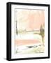 Peach Sorbet I-Jennifer Goldberger-Framed Art Print