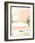 Peach Sorbet I-Jennifer Goldberger-Framed Art Print