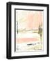 Peach Sorbet I-Jennifer Goldberger-Framed Art Print