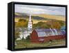 Peacham, Vermont, Usa-Jerry & Marcy Monkman-Framed Stretched Canvas