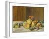 Peaches and Almonds-Pierre-Auguste Renoir-Framed Giclee Print