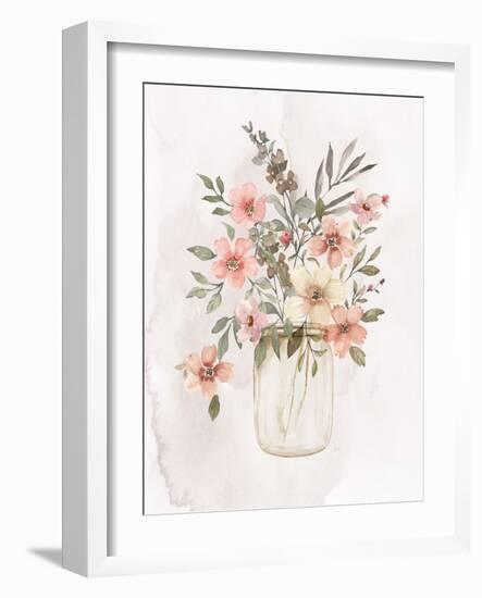 Peaches and Cream I-null-Framed Art Print