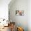 Peaches, Berries and Jam Jars on Garden Table-Eising Studio - Food Photo and Video-Stretched Canvas displayed on a wall