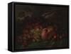 Peaches, Grapes and Cherries, Ca 1860-1870-George Henry Hall-Framed Stretched Canvas