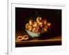 Peaches in a Wanli Kraak Porcelain Bowl on a Ledge-Louise Moillon-Framed Giclee Print