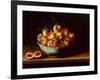 Peaches in a Wanli Kraak Porcelain Bowl on a Ledge-Louise Moillon-Framed Giclee Print