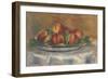 Peaches on a Plate, 1902-5-Pierre-Auguste Renoir-Framed Giclee Print