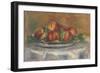 Peaches on a Plate, 1902-5-Pierre-Auguste Renoir-Framed Giclee Print