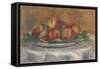 Peaches on a Plate, 1902-5-Pierre-Auguste Renoir-Framed Stretched Canvas