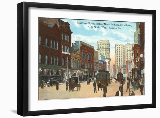 Peachtree Street, Atlanta, Georgia-null-Framed Art Print