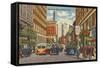 Peachtree Street, Atlanta, Georgia-null-Framed Stretched Canvas