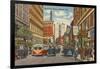 Peachtree Street, Atlanta, Georgia-null-Framed Art Print