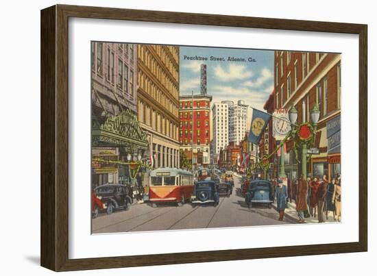 Peachtree Street, Atlanta, Georgia-null-Framed Art Print