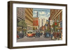 Peachtree Street, Atlanta, Georgia-null-Framed Art Print