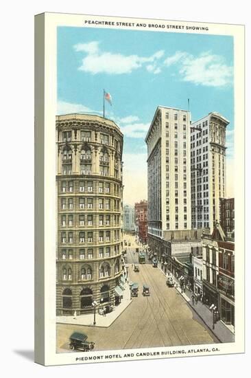 Peachtree Street, Atlanta, Georgia-null-Stretched Canvas