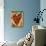 Peachy Heart-Jill Mayberg-Giclee Print displayed on a wall