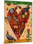 Peachy Heart-Jill Mayberg-Mounted Giclee Print