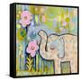 Peachy Keen-Wyanne-Framed Stretched Canvas