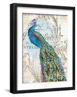 Peacock 1-Ophelia & Co^-Framed Art Print