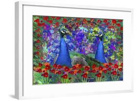 Peacock 1-Ata Alishahi-Framed Giclee Print