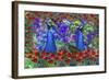 Peacock 1-Ata Alishahi-Framed Giclee Print