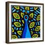 Peacock 1-John Nolan-Framed Giclee Print