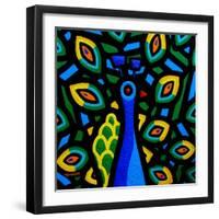 Peacock 2-John Nolan-Framed Giclee Print