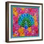 Peacock and Pattern, 2015-Jane Tattersfield-Framed Giclee Print