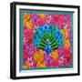 Peacock and Pattern, 2015-Jane Tattersfield-Framed Giclee Print