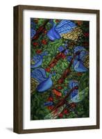 Peacock And Strings-Holly Carr-Framed Giclee Print