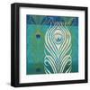 Peacock Bath IX-Alan Hopfensperger-Framed Art Print