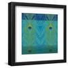 Peacock Bath VI-Alan Hopfensperger-Framed Art Print