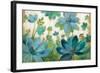 Peacock Bloom-Silvia Vassileva-Framed Art Print