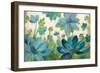 Peacock Bloom-Silvia Vassileva-Framed Art Print