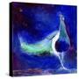 Peacock Blue, 2013-Nancy Moniz-Stretched Canvas