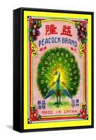 Peacock Brand-null-Framed Stretched Canvas