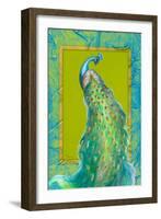 Peacock Daze I-Tiffany Hakimipour-Framed Art Print