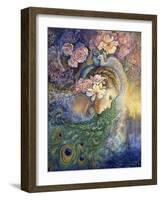 Peacock Daze-Josephine Wall-Framed Giclee Print